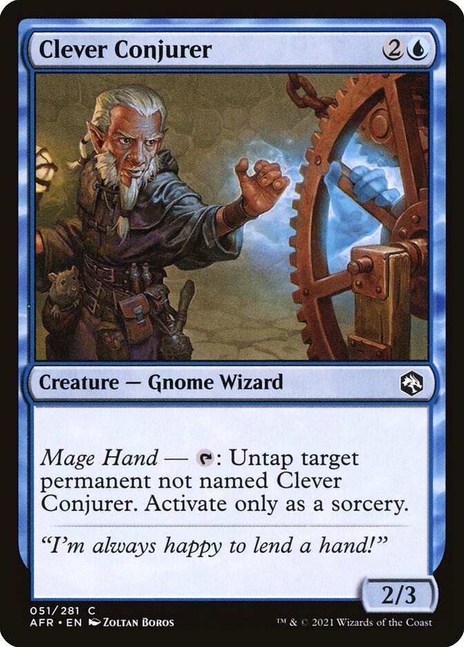 Clever Conjurer front