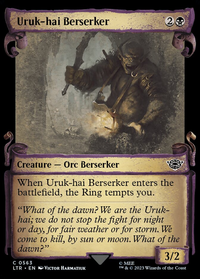 Uruk-hai Berserker front