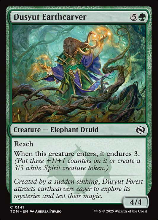 Dusyut Earthcarver front