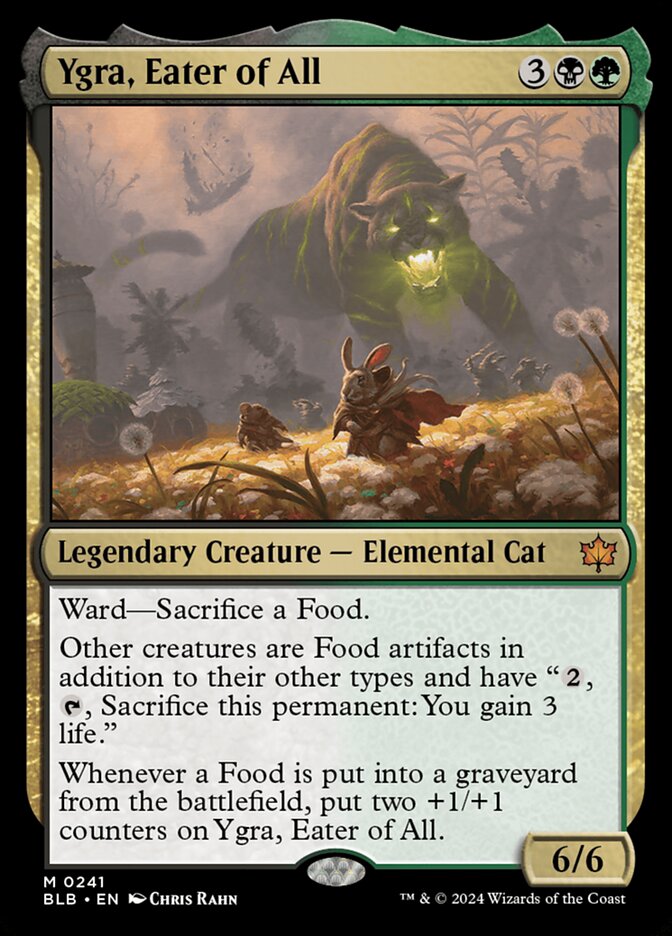 Ygra, Eater of All front