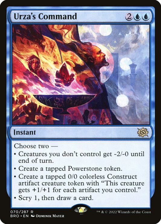 Urza's Command front