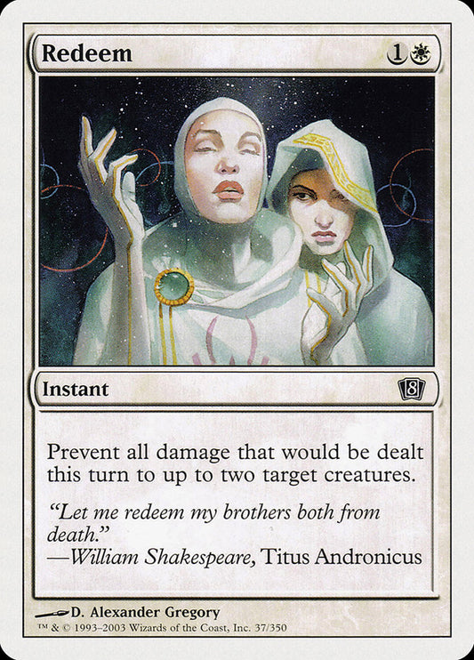 Redeem front