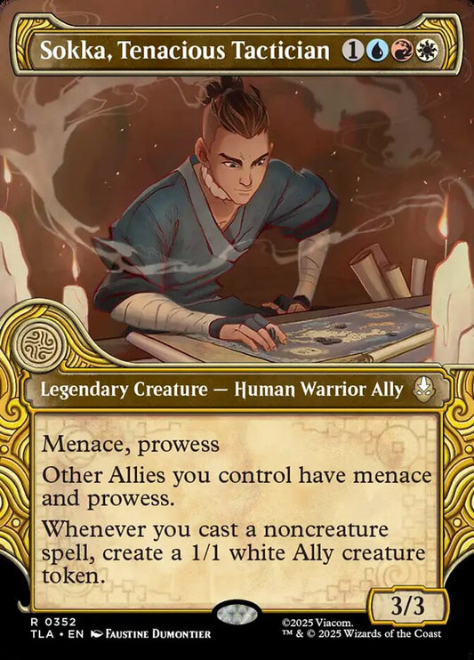Sokka, Tenacious Tactician front