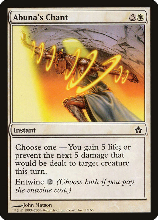 Abuna's Chant front