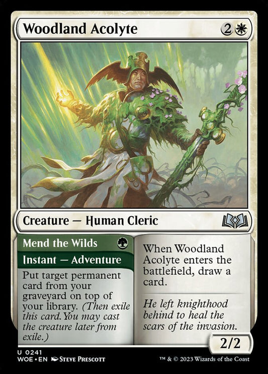 Woodland Acolyte // Mend the Wilds front