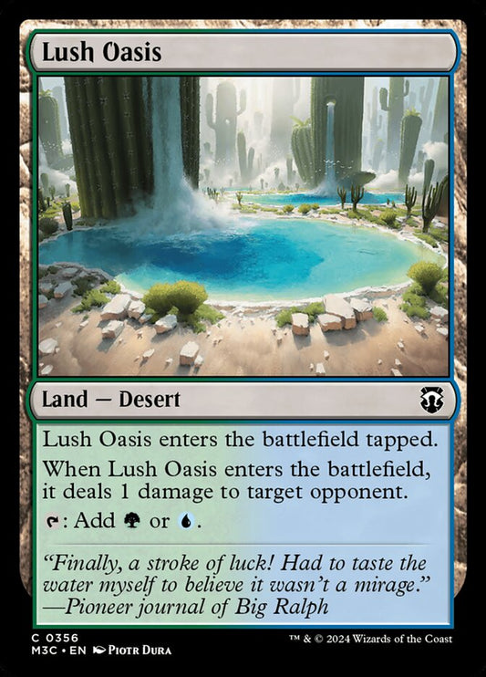 Lush Oasis front