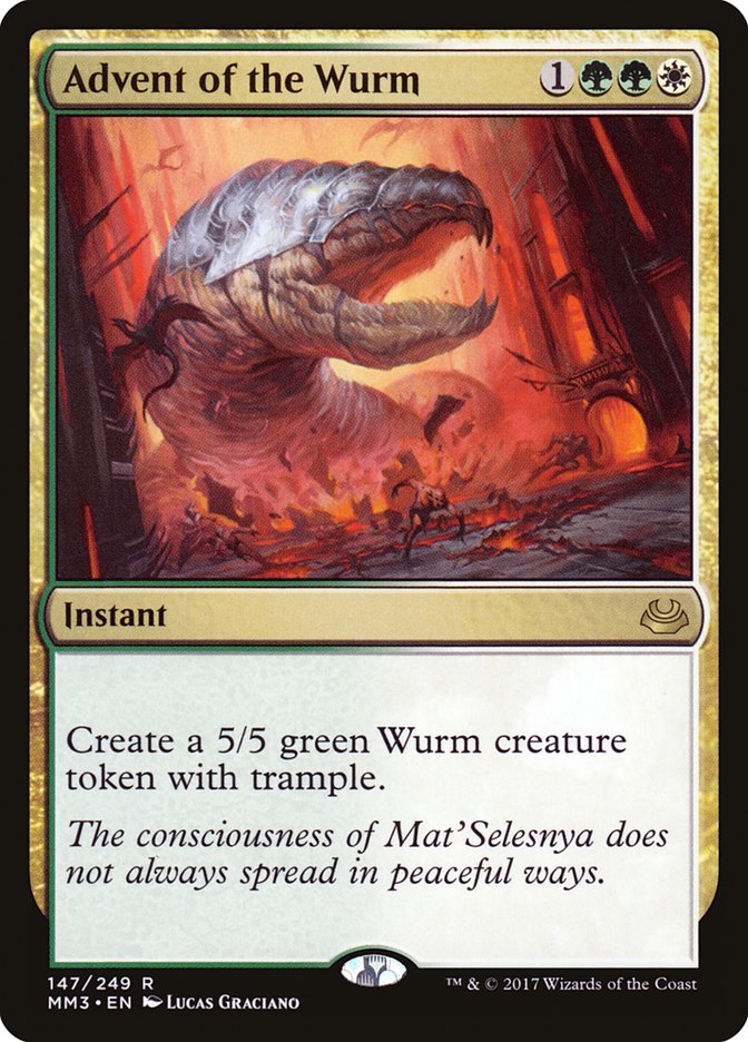Advent of the Wurm front