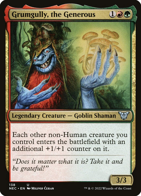 Grumgully, the Generous front