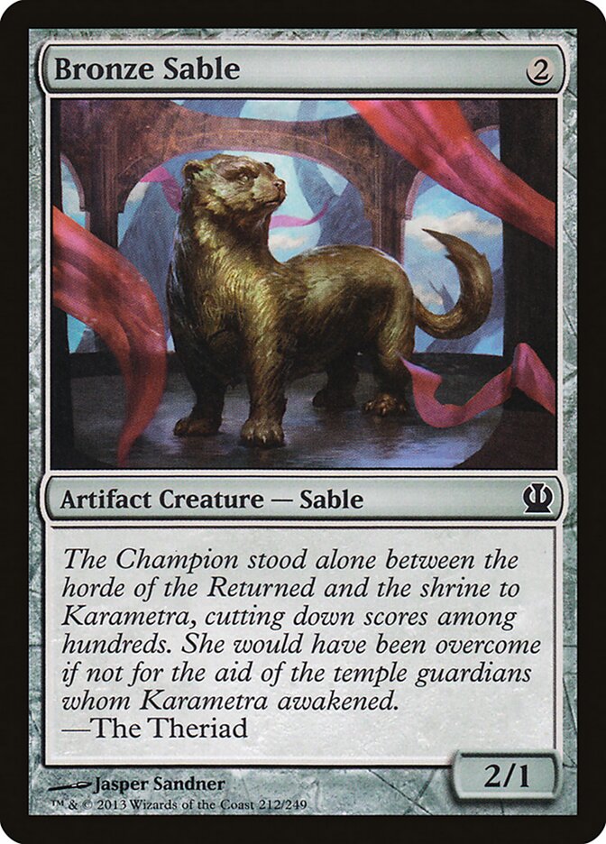 Bronze Sable front