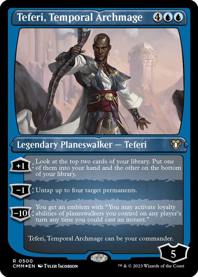 Teferi, Temporal Archmage front