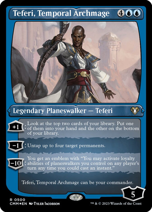 Teferi, Temporal Archmage front