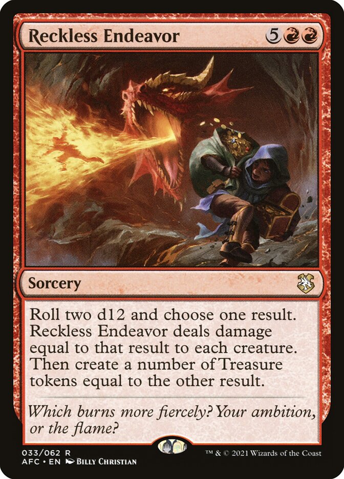 Reckless Endeavor front