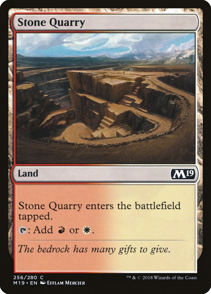 Stone Quarry front