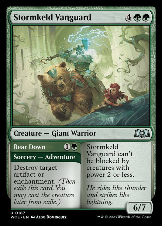 Stormkeld Vanguard // Bear Down front