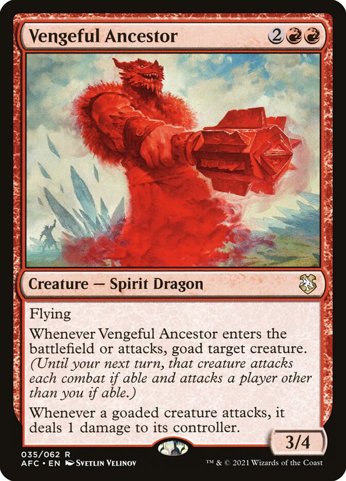 Vengeful Ancestor front