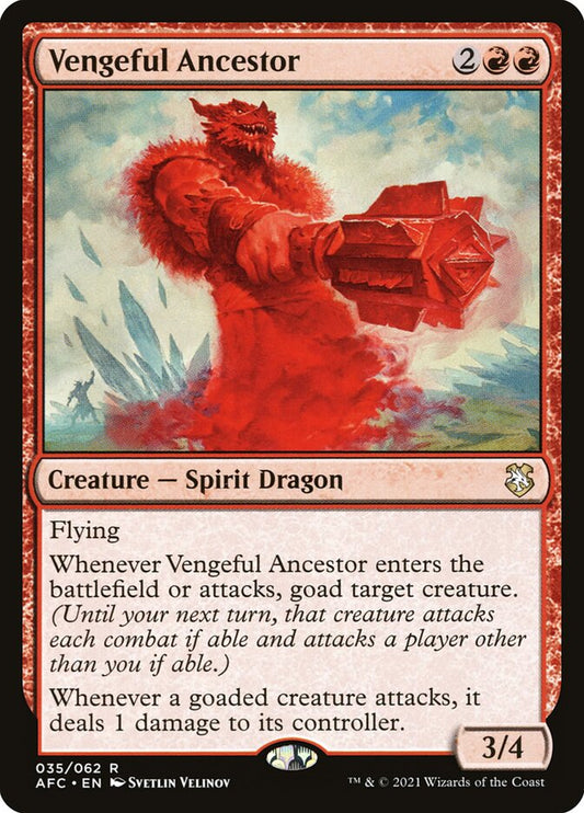 Vengeful Ancestor front
