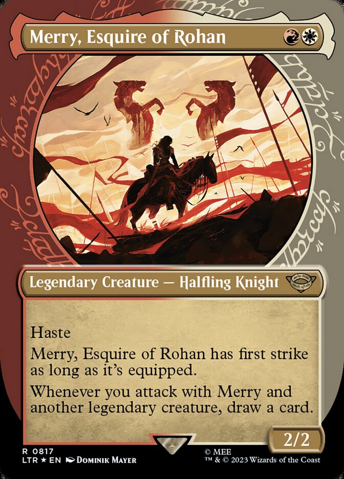 Merry, Esquire of Rohan front