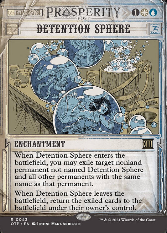 Detention Sphere front