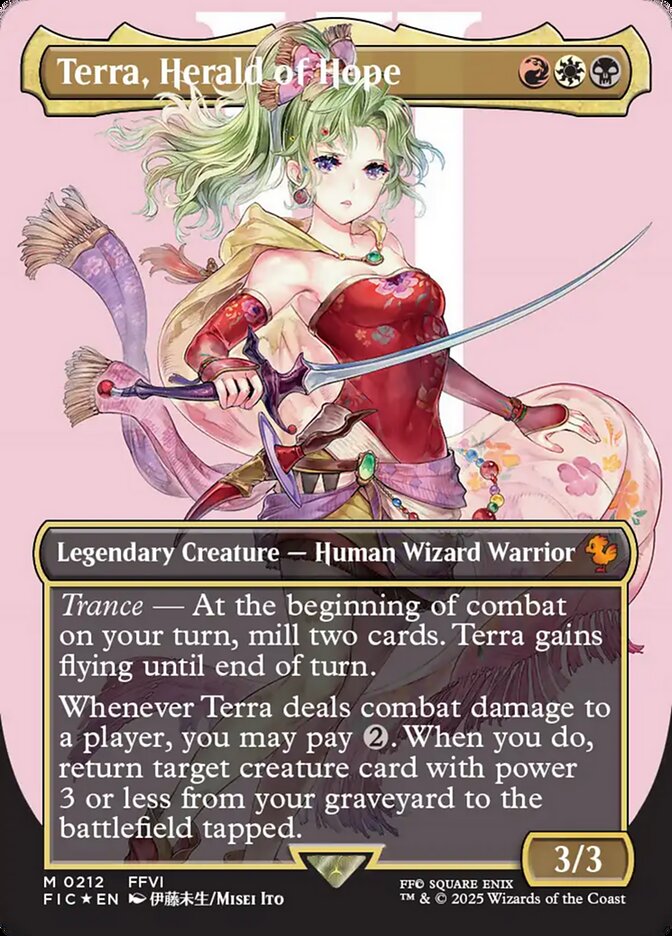 Terra, Herald of Hope front