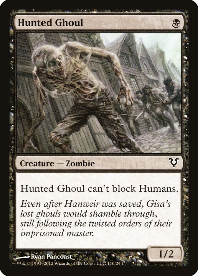 Hunted Ghoul front