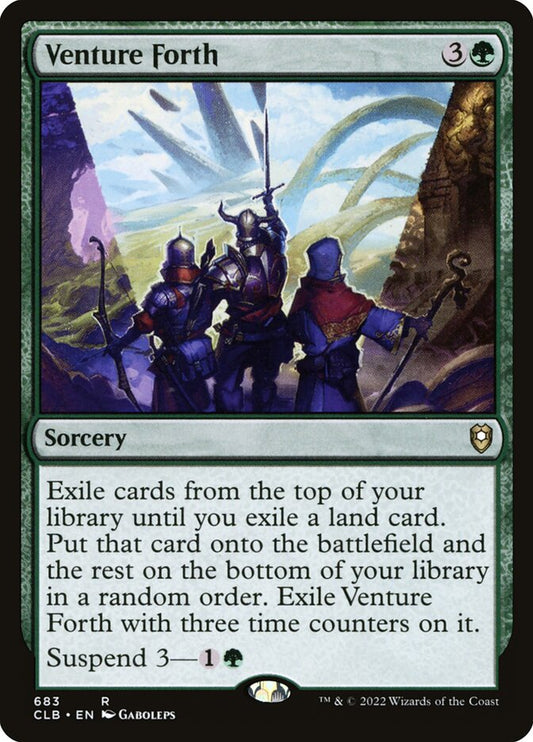 Venture Forth front