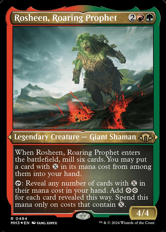 Rosheen, Roaring Prophet front