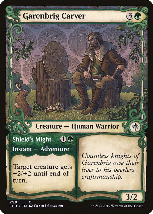 Garenbrig Carver // Shield's Might front