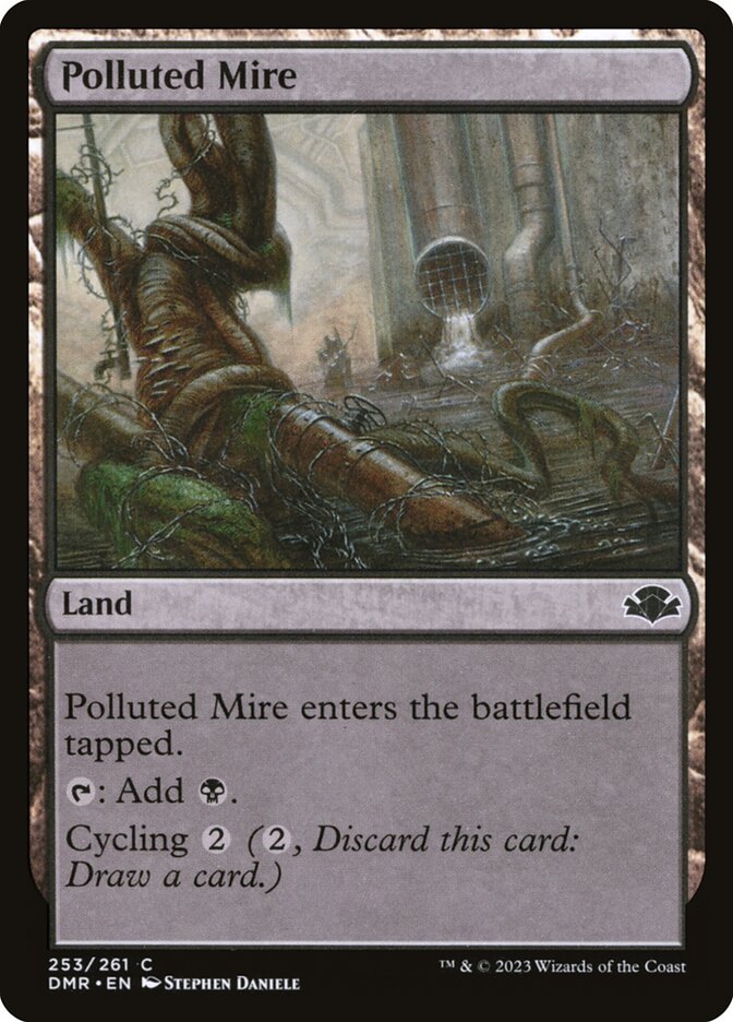 Polluted Mire front