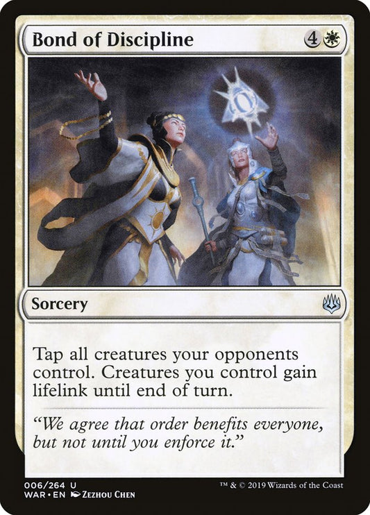 Bond of Discipline front