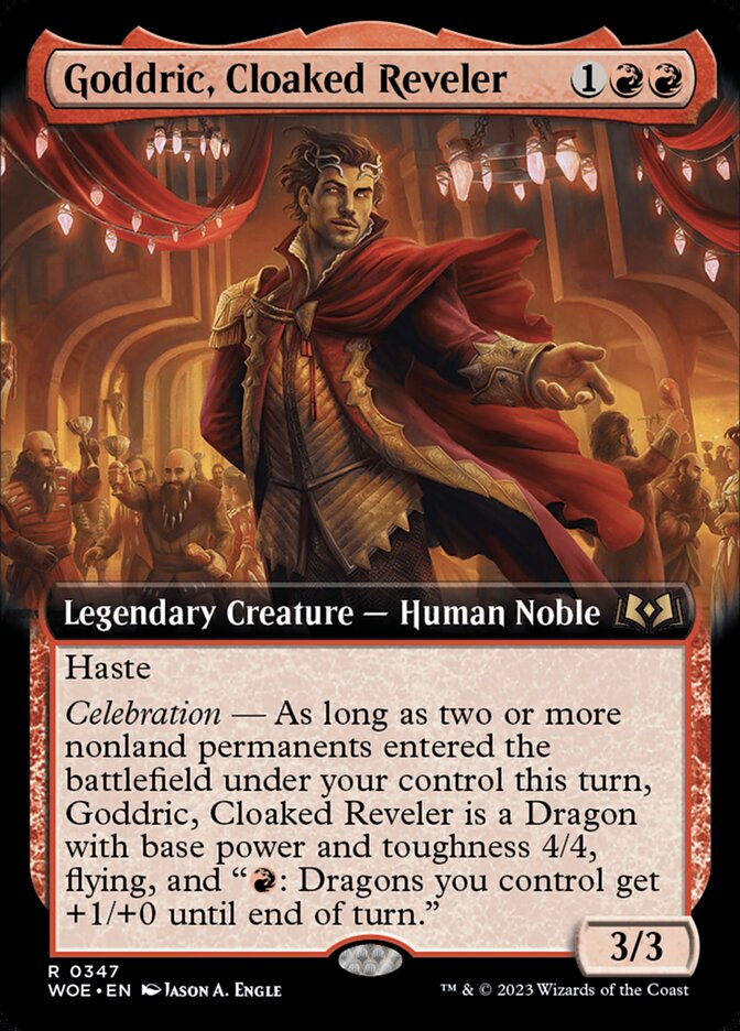 Goddric, Cloaked Reveler front