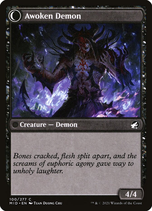 Ecstatic Awakener // Awoken Demon back
