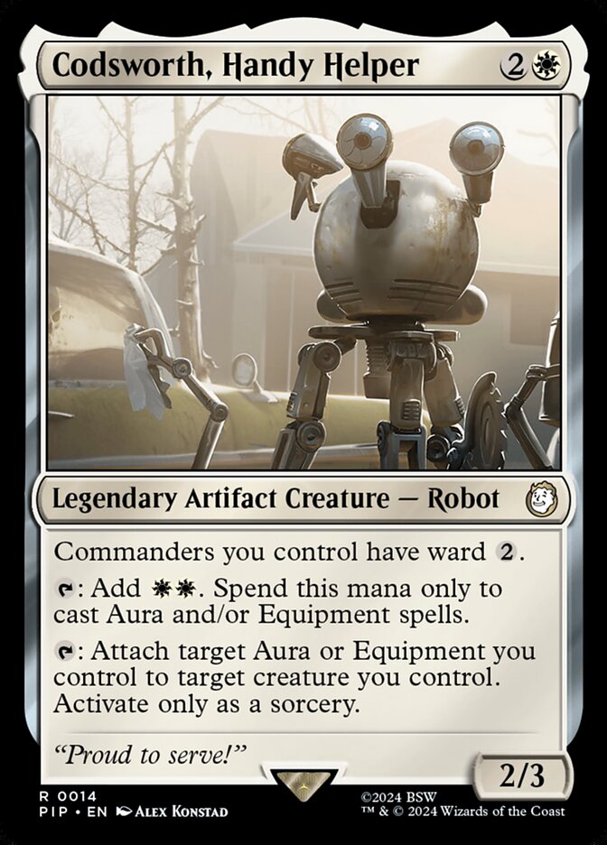 Codsworth, Handy Helper front