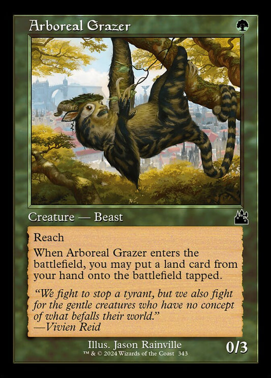 Arboreal Grazer front