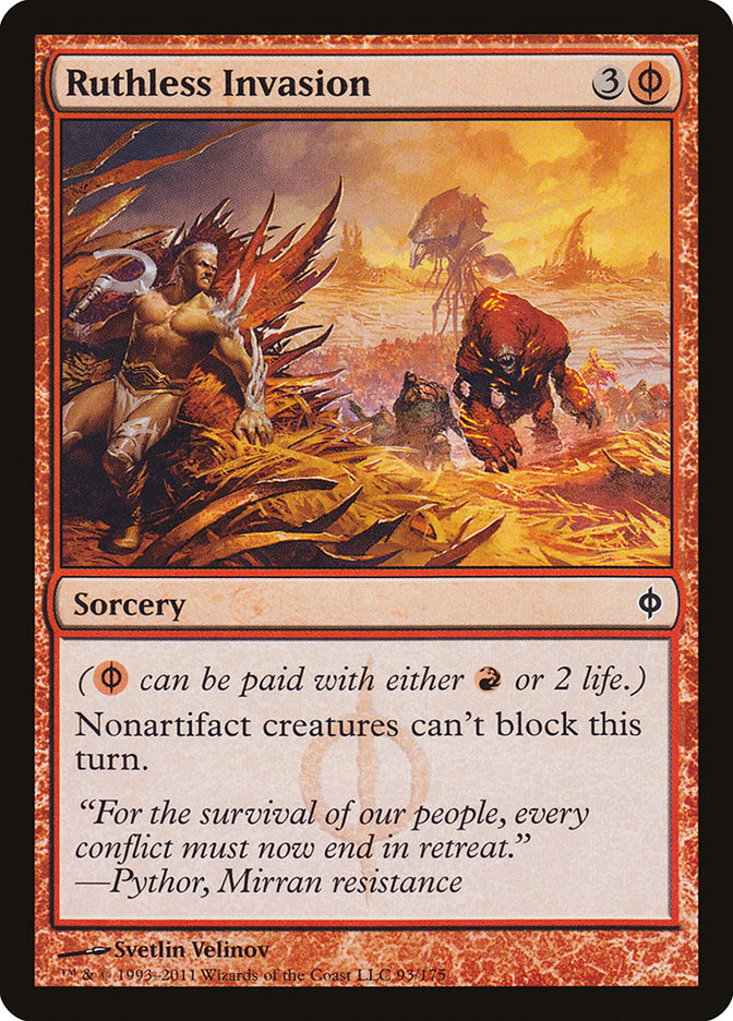 Ruthless Invasion front