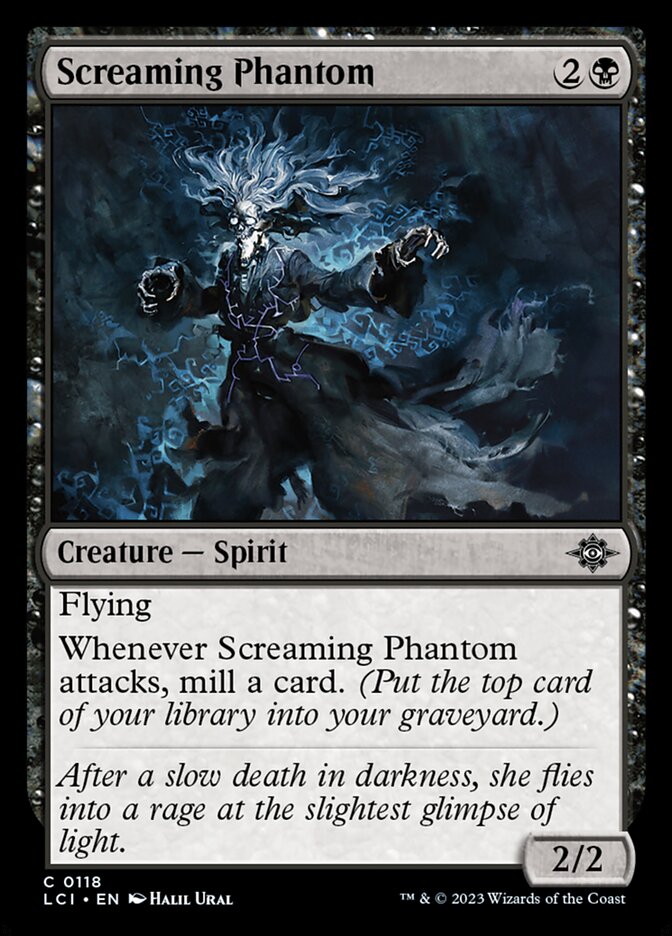 Screaming Phantom front