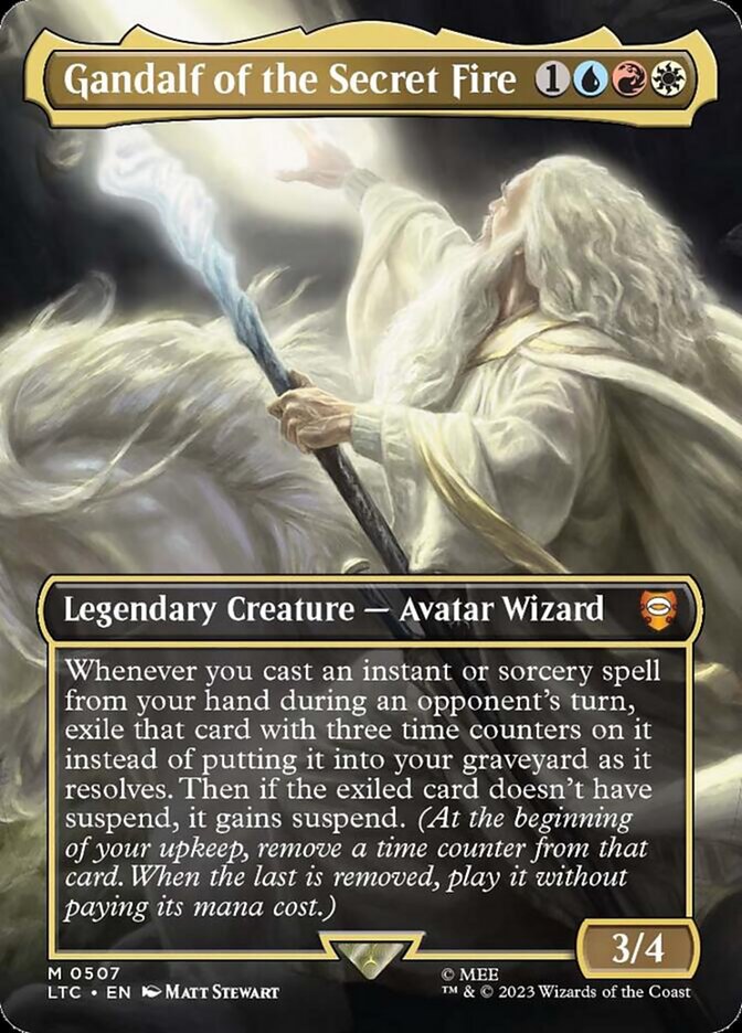Gandalf of the Secret Fire front