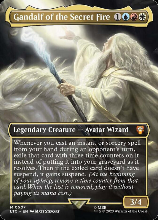 Gandalf of the Secret Fire front