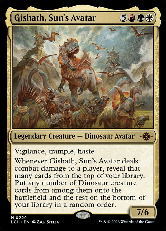 Gishath, Sun's Avatar front