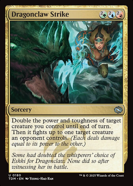 Dragonclaw Strike front