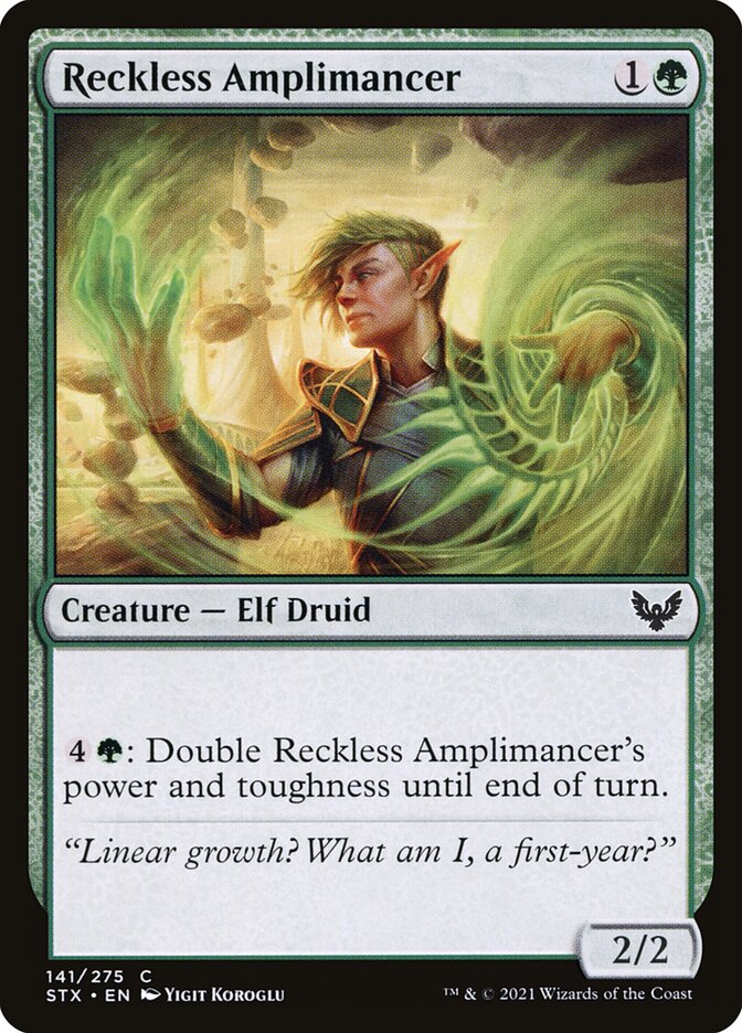 Reckless Amplimancer front