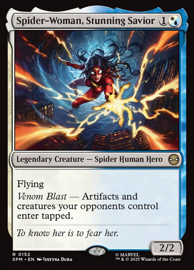 Spider-Woman, Stunning Savior front