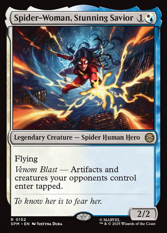 Spider-Woman, Stunning Savior front
