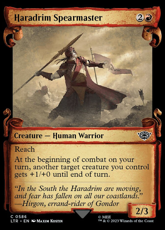 Haradrim Spearmaster front