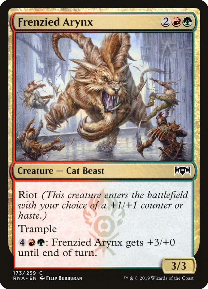 Frenzied Arynx front