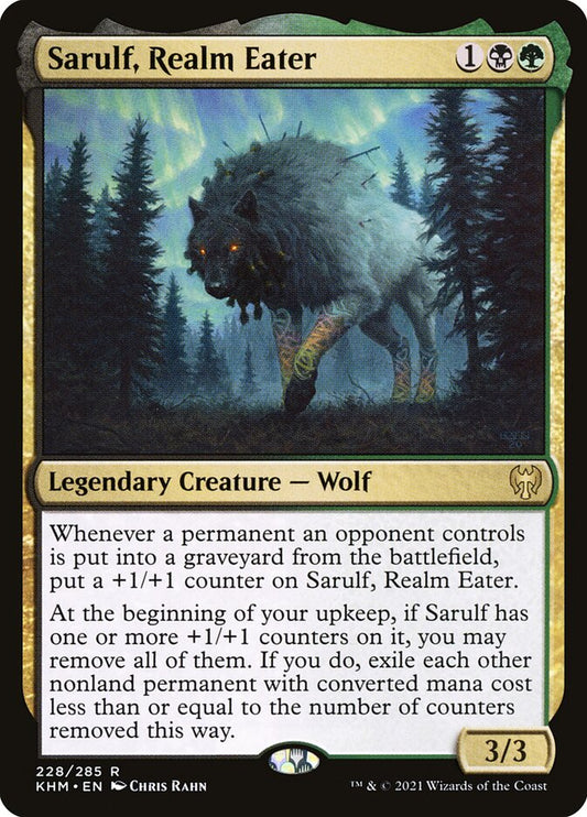 Sarulf, Realm Eater front