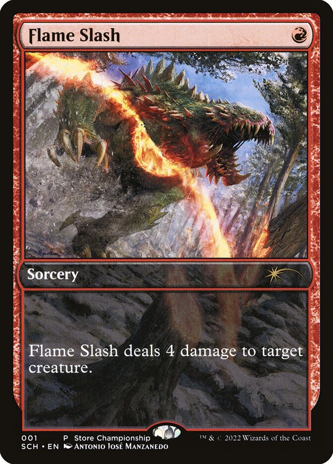Flame Slash front