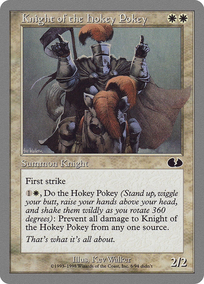 Knight of the Hokey Pokey front