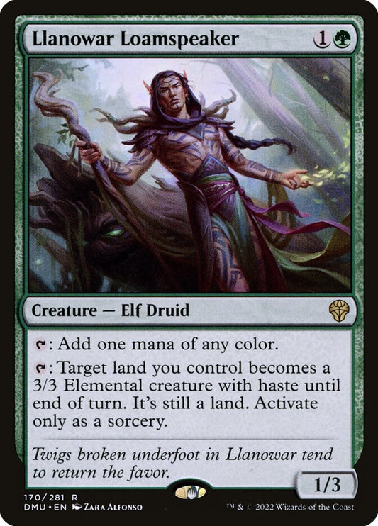 Llanowar Loamspeaker front