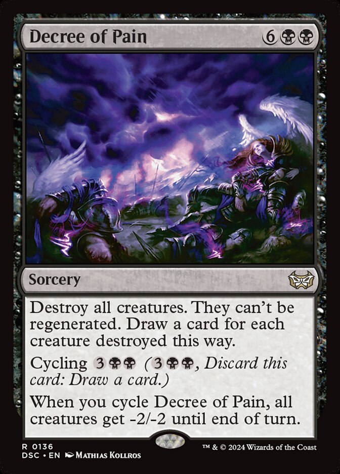 Decree of Pain front
