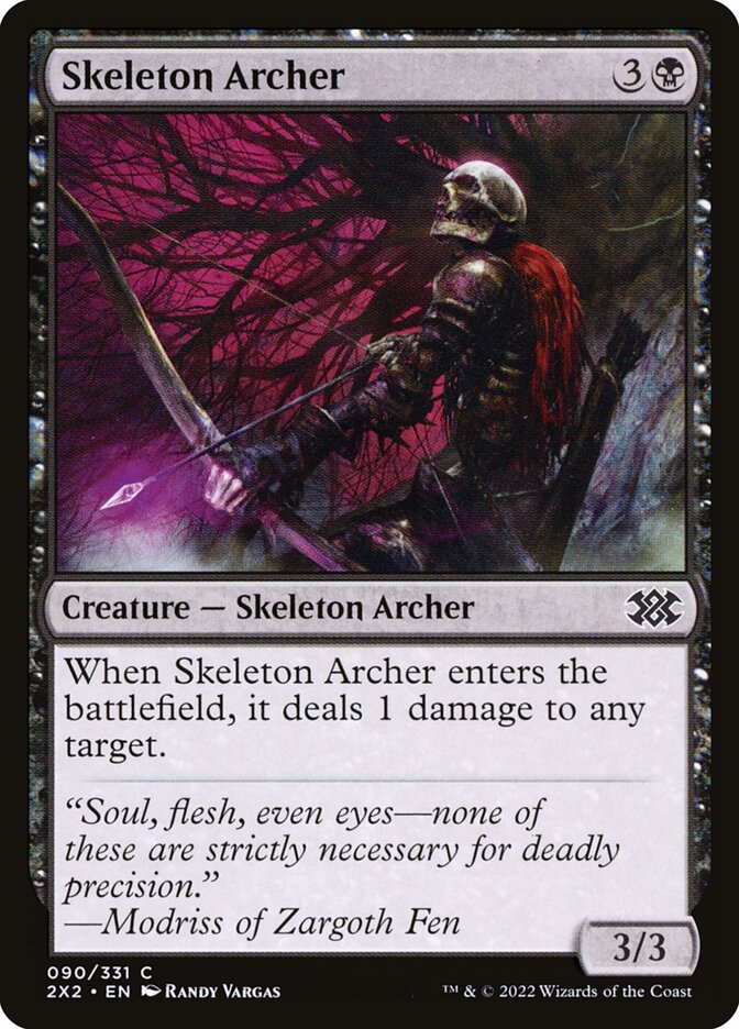 Skeleton Archer front
